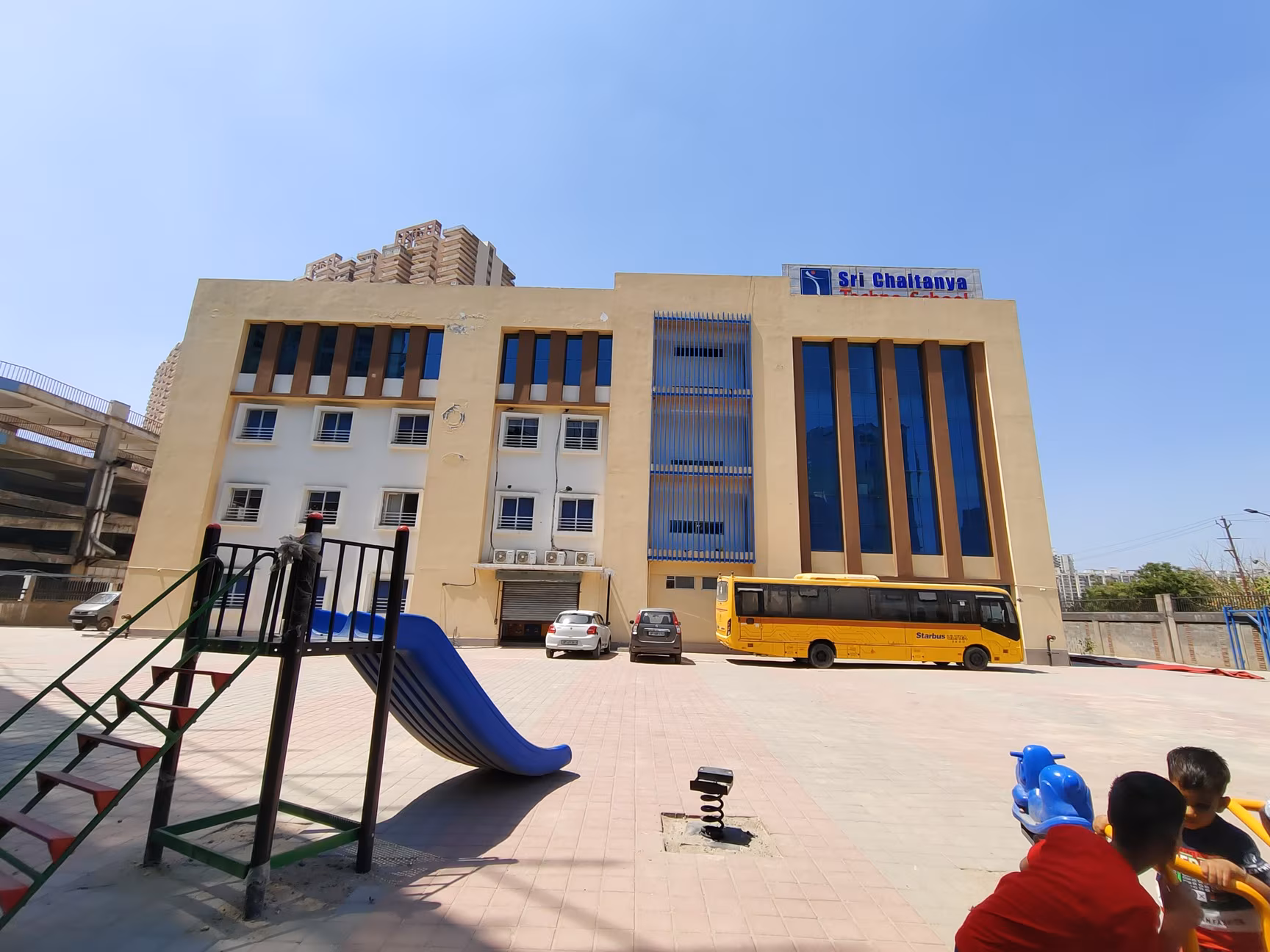 Sri Chaitanya Techno School, Gaur City 1 — Campus Facility & Infrastructure View 1